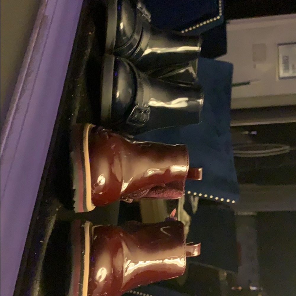 2 pair of Janie and Jack boots